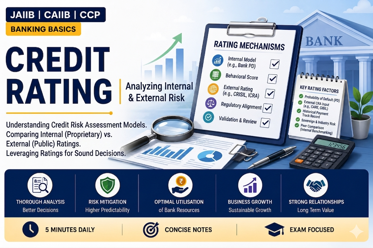 Credit Rating — Internal & External